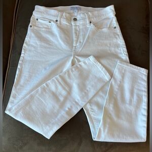 Lucky Brand White Denim Skinny Jeans